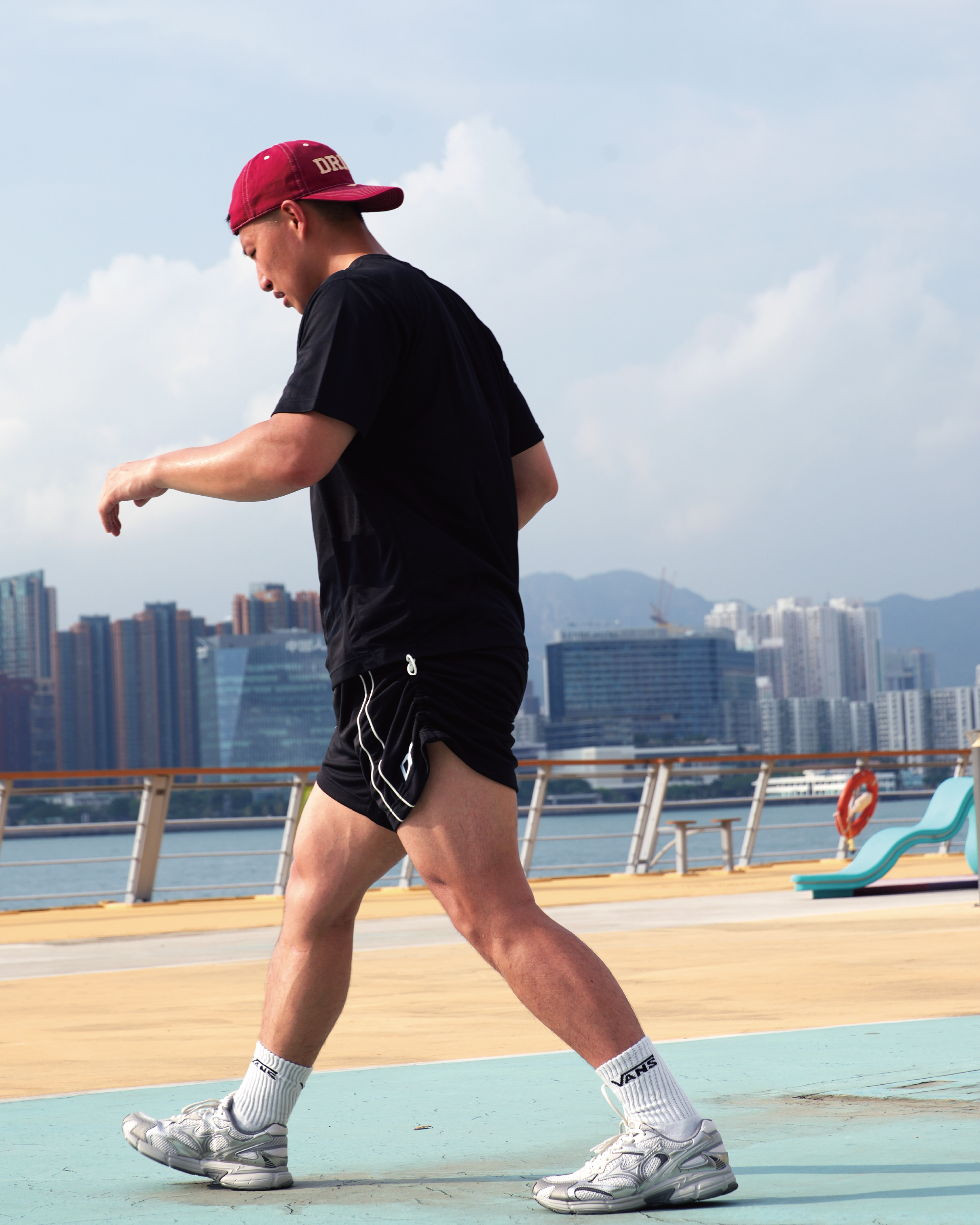 Signature Drawcord Shorts V1 <Navy>