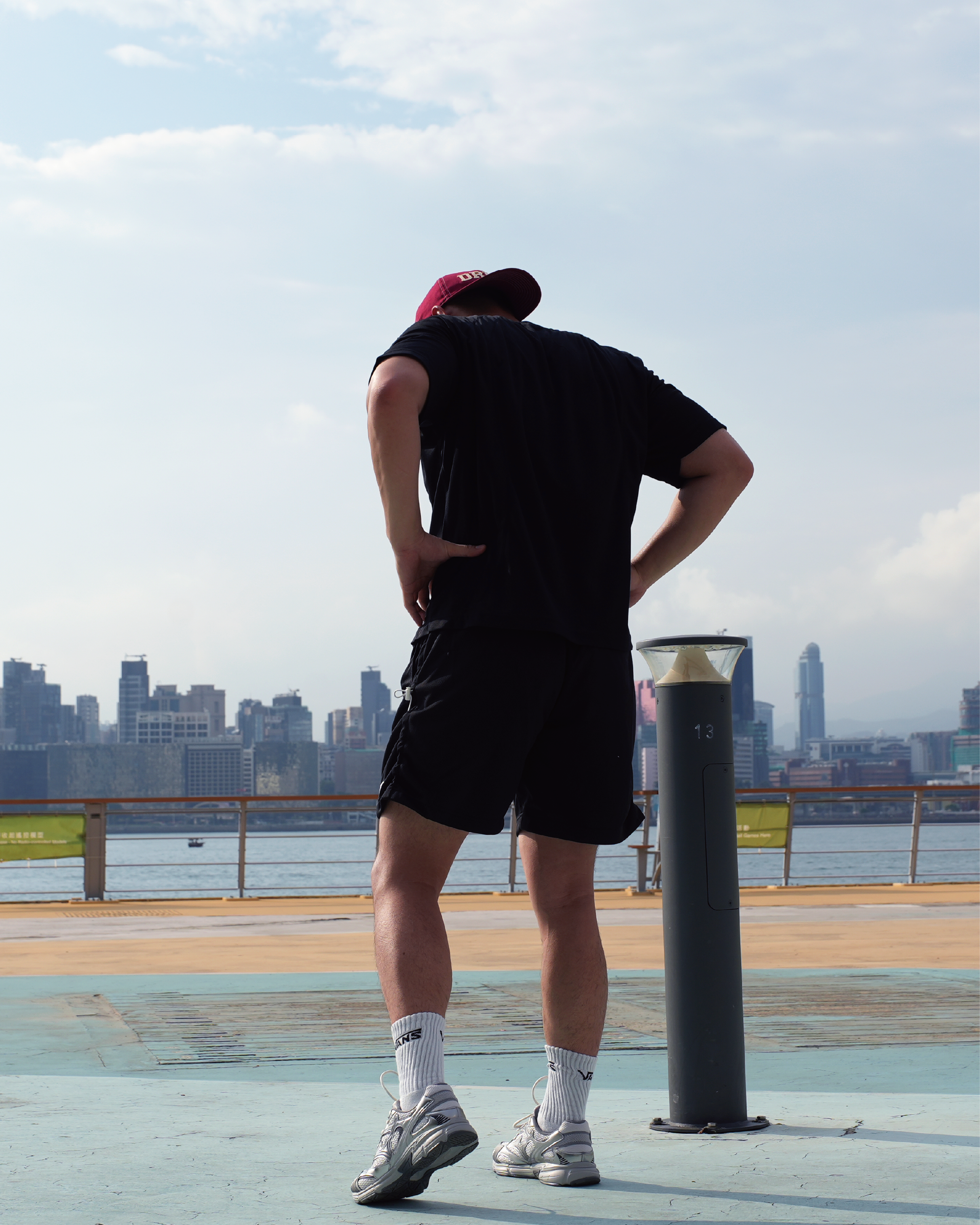 Signature Drawcord Shorts V1 <Navy>