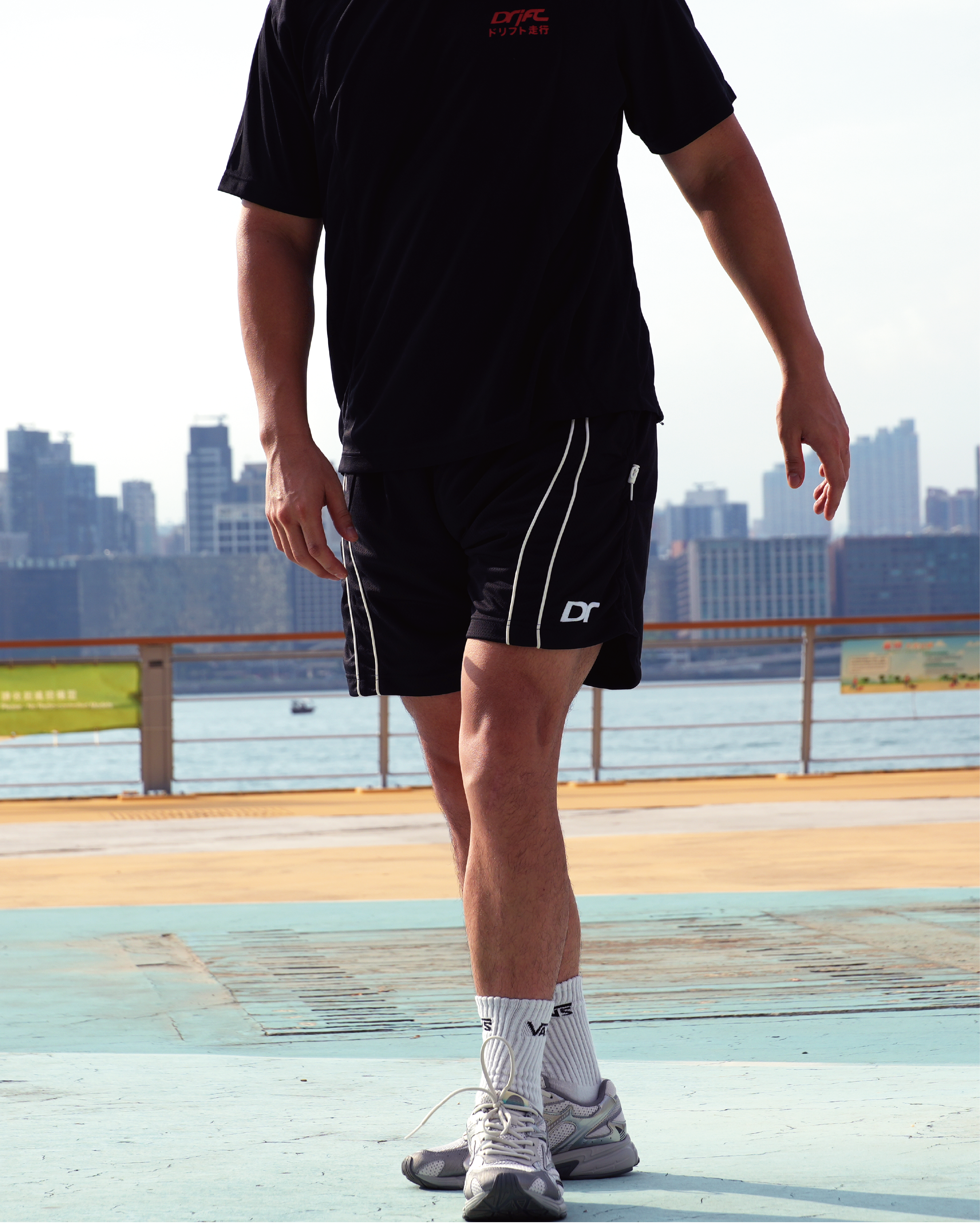 Signature Drawcord Shorts V1 <Navy>